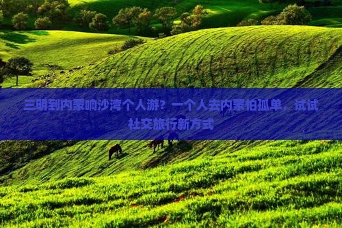 三明到内蒙响沙湾个人游？一个人去内蒙怕孤单，试试社交旅行新方式