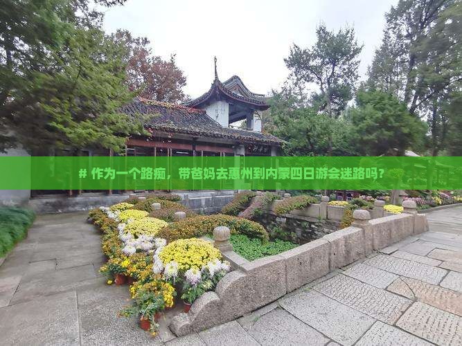 # 作为一个路痴，带爸妈去惠州到内蒙四日游会迷路吗？
