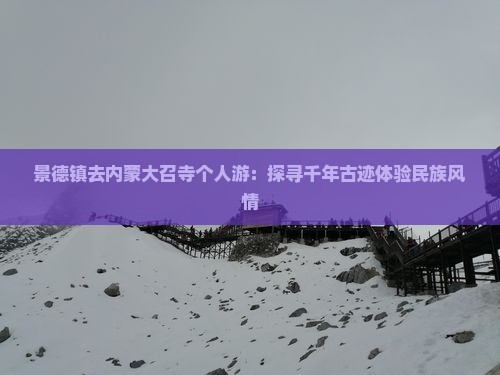 景德镇去内蒙大召寺个人游：探寻千年古迹体验民族风情