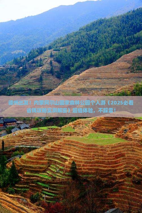 德州到内蒙阿尔山国家森林公园个人游