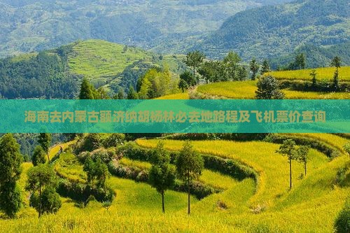 海南去内蒙额济纳胡杨林必去地