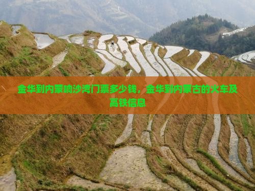 金华到内蒙响沙湾门票