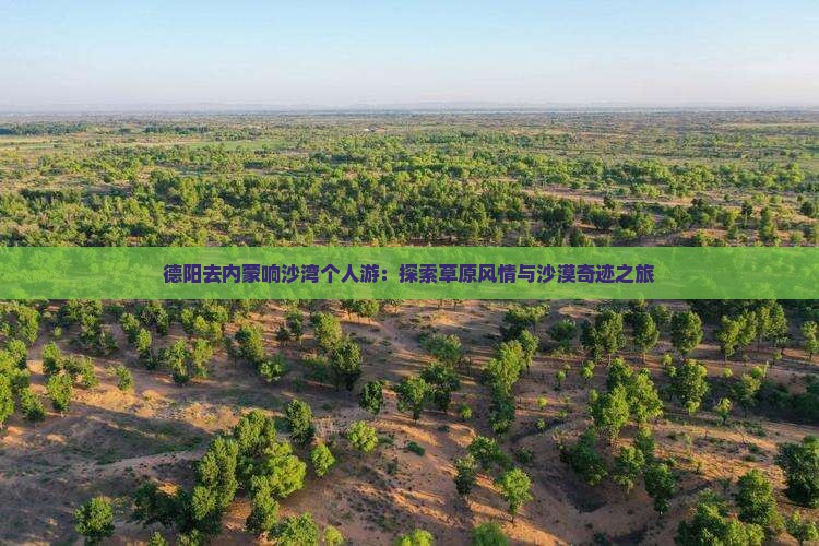 德阳去内蒙响沙湾个人游：探索草原风情与沙漠奇迹之旅