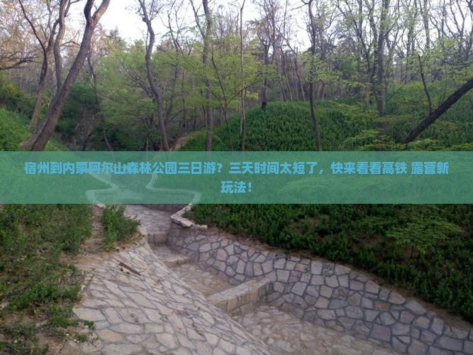 宿州到内蒙阿尔山森林公园三日游？三天时间太短了，快来看看高铁+露营新玩法！