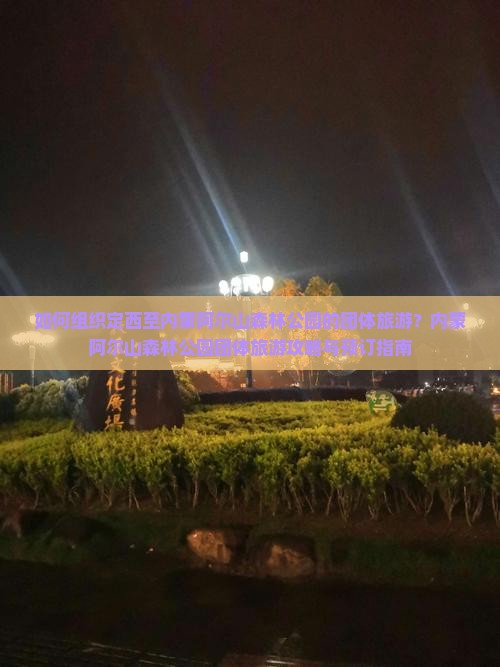 如何组织定西至内蒙阿尔山森林公园的团体旅游？内蒙阿尔山森林公园团体旅游攻略与预订指南