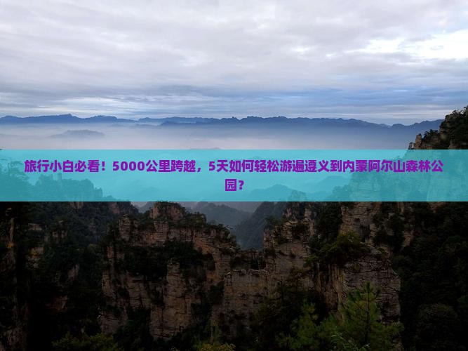 旅行小白必看！5000公里跨越，5天如何轻松游遍遵义到内蒙阿尔山森林公园？