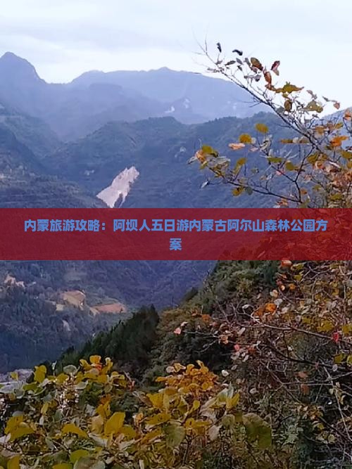 内蒙旅游攻略：阿坝人五日游内蒙古阿尔山森林公园方案