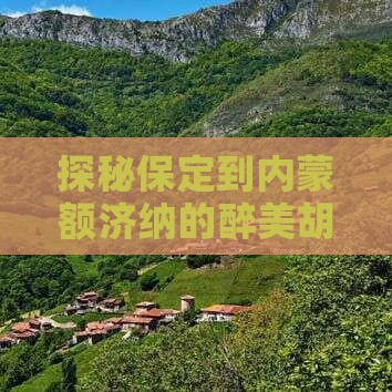 探秘保定到内蒙额济纳的醉美胡杨林之旅