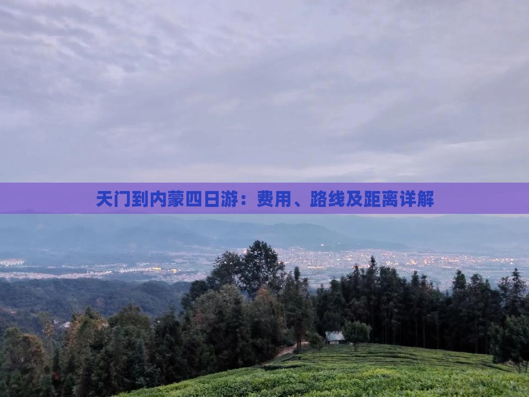 天门到内蒙四日游：费用、路线及距离详解