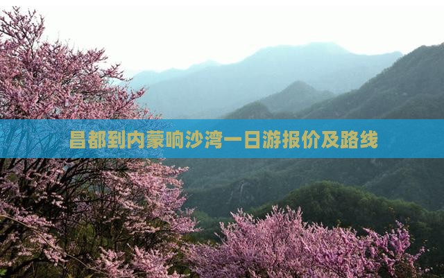 昌都到内蒙响沙湾一日游报价及路线