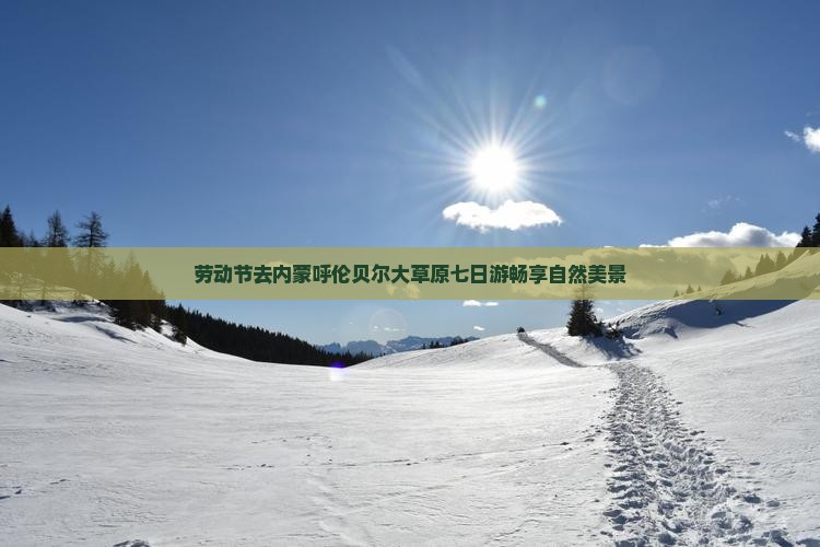 劳动节去内蒙呼伦贝尔大草原七日游畅享自然美景