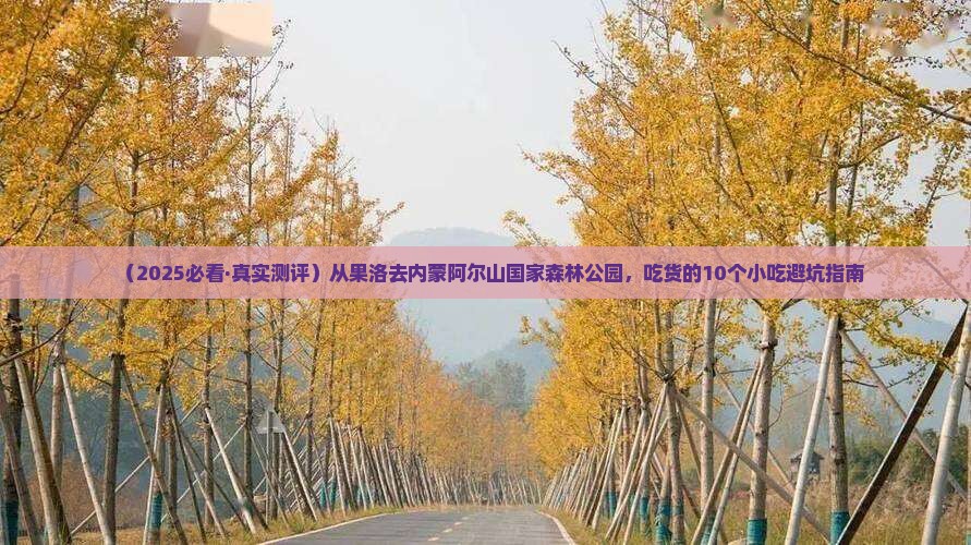 果洛到内蒙阿尔山国家森林公园旅游小吃