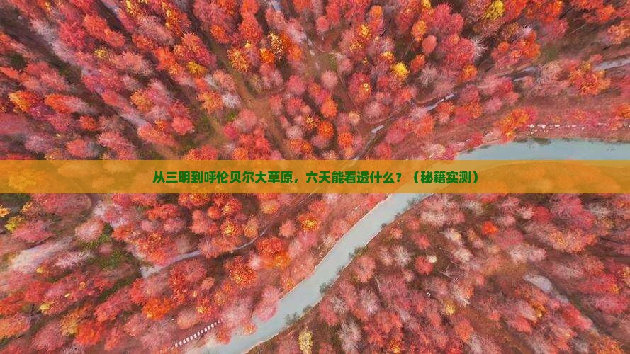 三明到内蒙呼伦贝尔大草原六日游