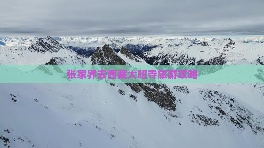 张家界去内蒙大召寺景点