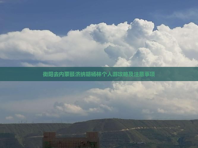 衡阳去内蒙额济纳胡杨林个人游