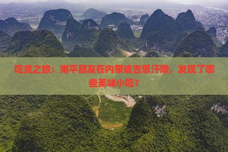 吃货之旅：南平朋友在内蒙成吉思汗陵，发现了哪些美味小吃？
