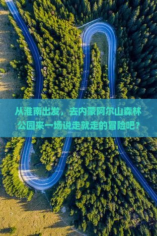 从淮南出发，去内蒙阿尔山森林公园来一场说走就走的冒险吧？