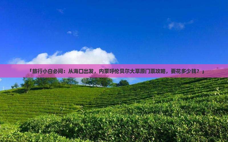 「旅行小白必问：从海口出发，内蒙呼伦贝尔大草原门票攻略，要花多少钱？」