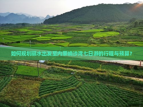 如何规划丽水出发至内蒙响沙湾七日游的行程与预算？