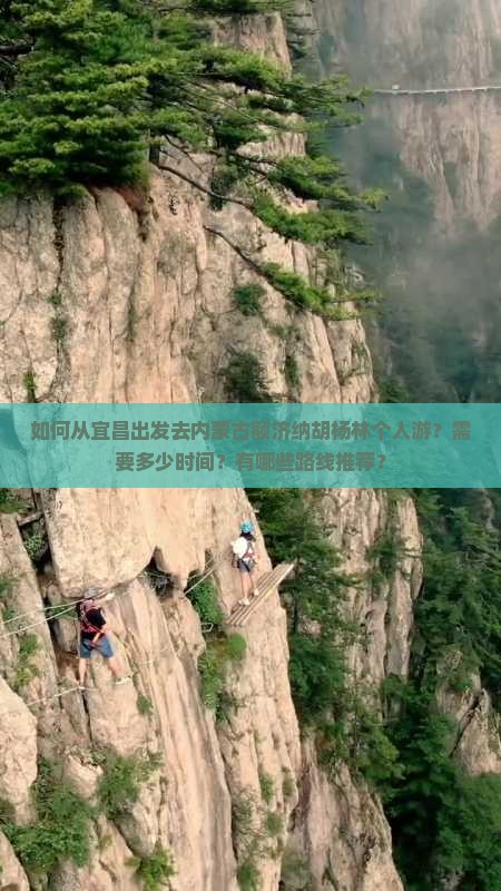 如何从宜昌出发去内蒙古额济纳胡杨林个人游？需要多少时间？有哪些路线推荐？