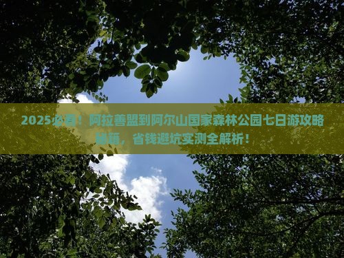 阿拉善盟到内蒙阿尔山国家森林公园七日游