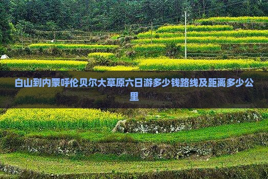 白山到内蒙呼伦贝尔大草原六日游