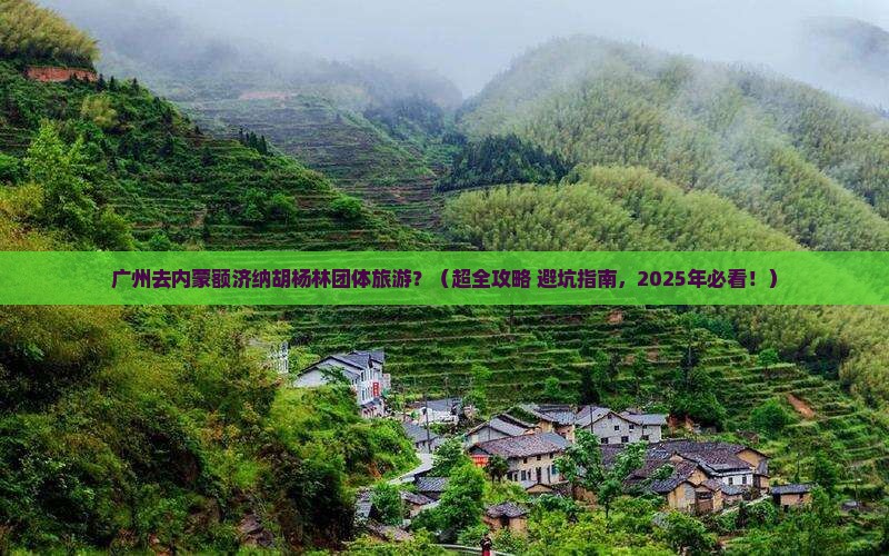 广州去内蒙额济纳胡杨林团体旅游