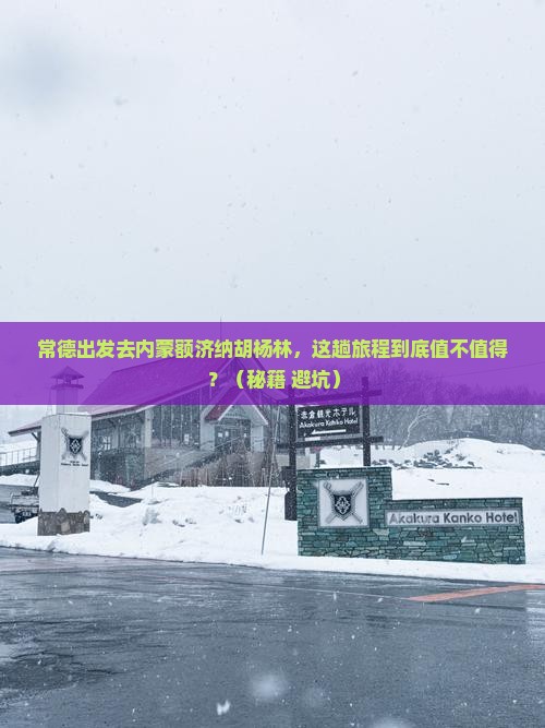 常德去内蒙额济纳胡杨林攻略