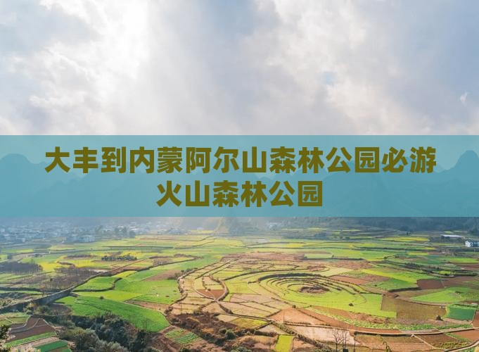 大丰到内蒙阿尔山森林公园必游火山森林公园