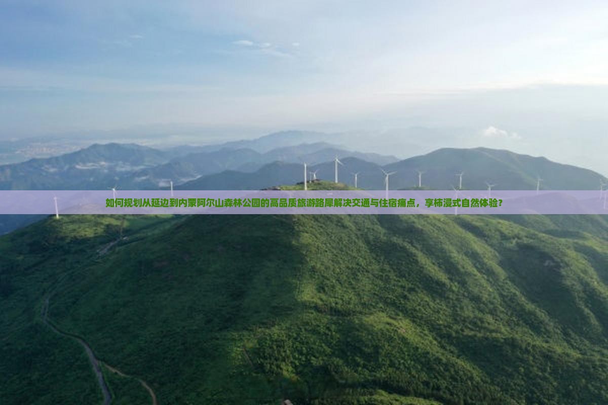 如何规划从延边到内蒙阿尔山森林公园的高品质旅游路犀解决交通与住宿痛点，享柿浸式自然体验？