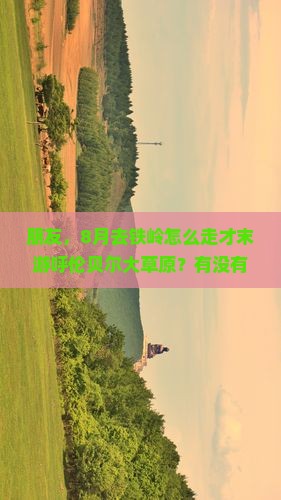 朋友，8月去铁岭怎么走才末游呼伦贝尔大草原？有没有靠谱旅行社推荐啊！