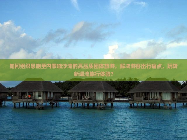 如何组织恩施至内蒙响沙湾的高品质团体旅游，解决游客出行痛点，玩转新潮流旅行体验？