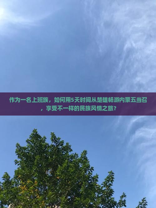 作为一名上班族，如何用5天时间从楚雄畅游内蒙五当召，享受不一样的民族风情之旅？