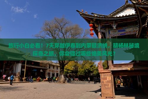 旅行小白必看！7天穿越伊春到内蒙额济纳，胡杨林秘境探奇之旅，你会错过哪些绝美风光？