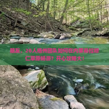 朋友，20人梧州团队如何在内蒙希拉穆仁草原畅游？开心攻略大！