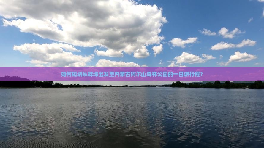 如何规划从蚌埠出发至内蒙古阿尔山森林公园的一日游行程？