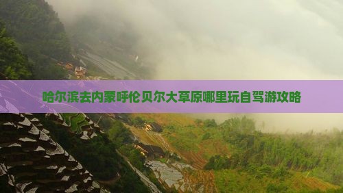 哈尔滨去内蒙呼伦贝尔大草原哪里玩自驾游攻略