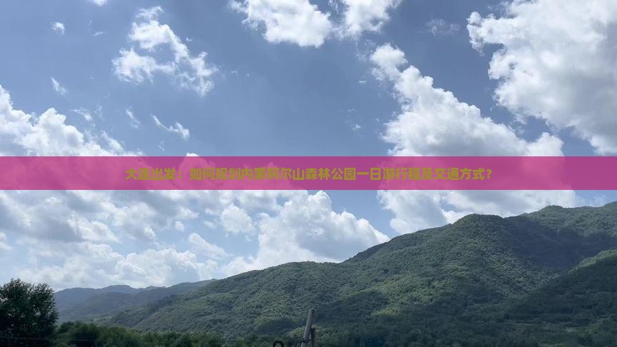 大连出发：如何规划内蒙阿尔山森林公园一日游行程及交通方式？