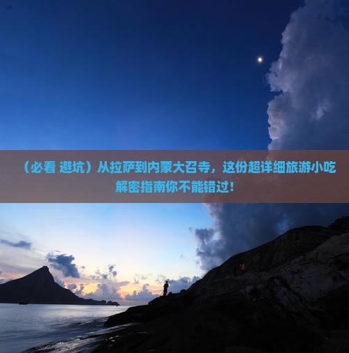 拉萨去内蒙大召寺旅游小吃