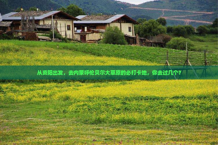资阳去内蒙呼伦贝尔大草原必去地