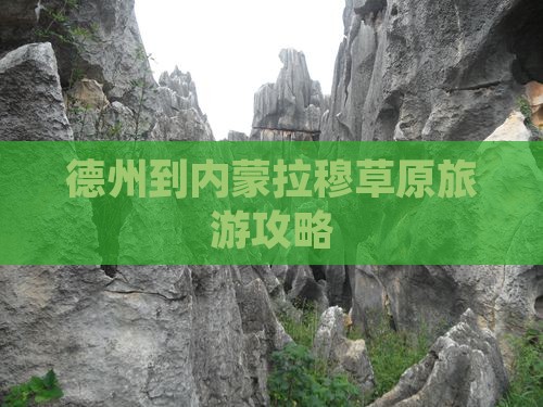 德州到内蒙希拉穆仁草原个人游