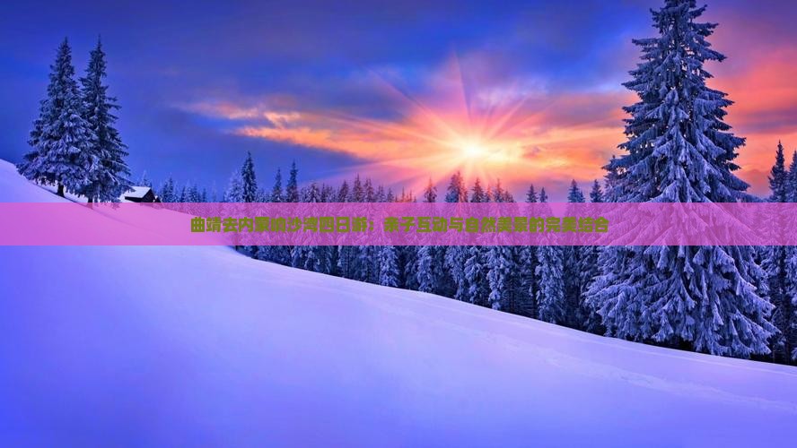 曲靖去内蒙响沙湾四日游：亲子互动与自然美景的完美结合