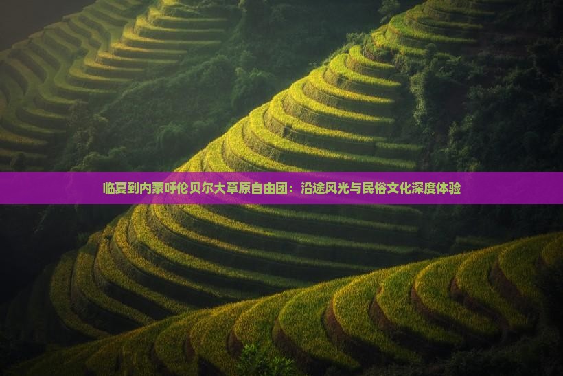 临夏到内蒙呼伦贝尔大草原自由团
