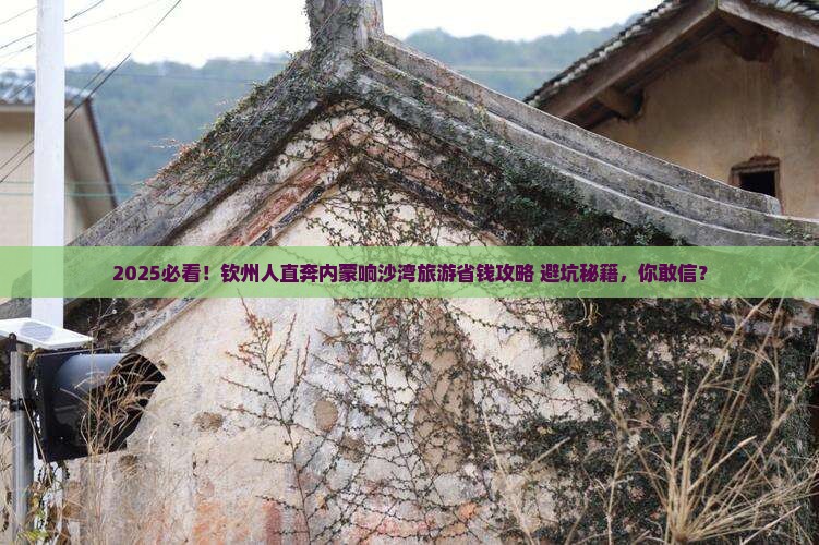 钦州去内蒙响沙湾旅游 钦州去内蒙响沙湾旅游