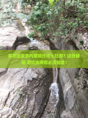 吴忠去内蒙响沙湾七日游