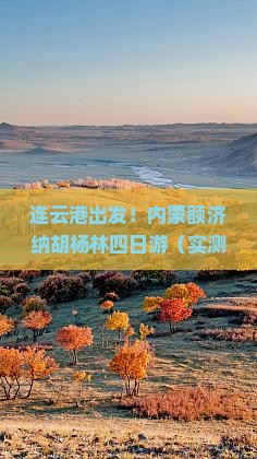 连云港去内蒙额济纳胡杨林四日游