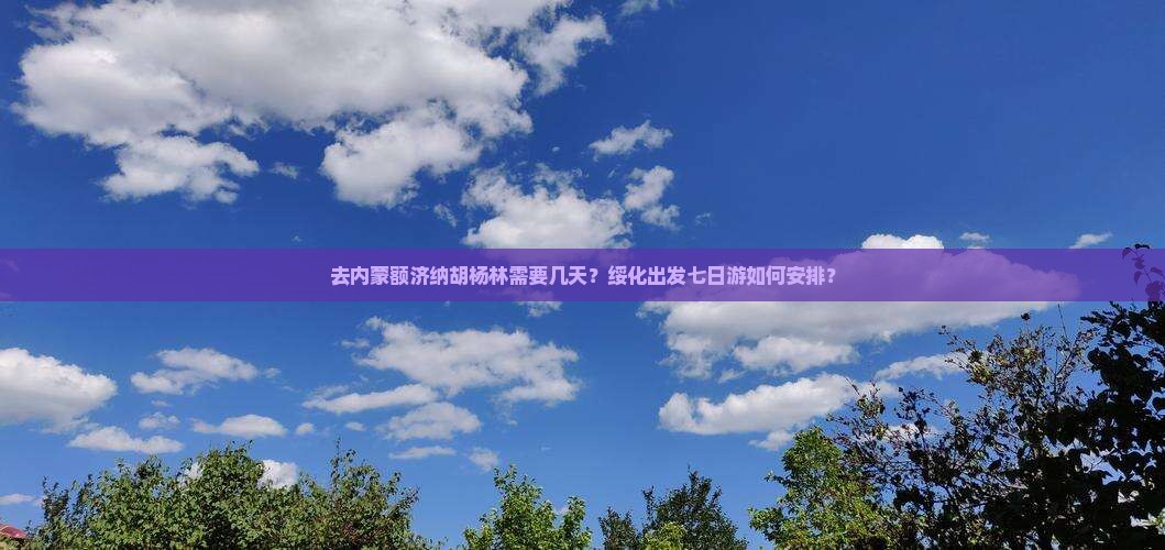 绥化去内蒙额济纳胡杨林七日游