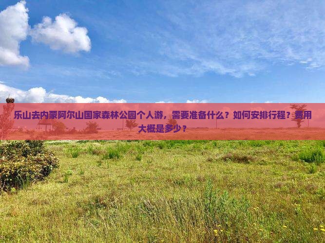 乐山去内蒙阿尔山国家森林公园个人游