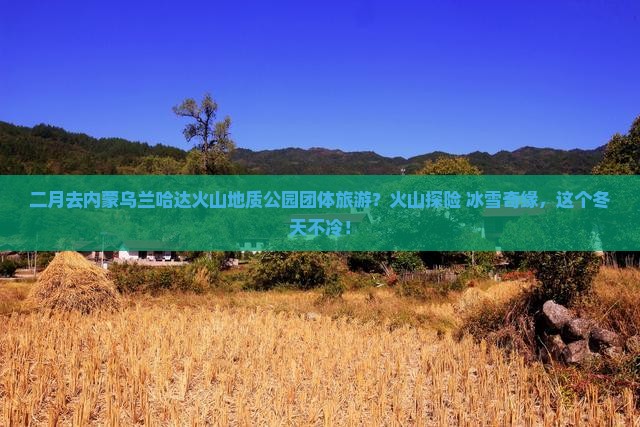 二月去内蒙乌兰哈达火山地质公园团体旅游