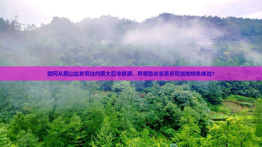眉山去内蒙大召寺必去地